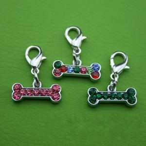 Κατασκευή οστών σκυλιά ετικέτα προσωπική PET ετικέτα προσαρμοσμένο κράματα ψευδαργύρου QR ετικέτα