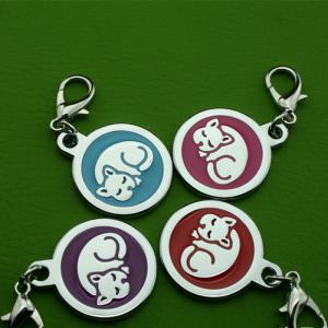 Ψευδαργύρου Πολωνική ηλεκτρολυτική πλαστική συγκόλληση ζωγραφιστή κατοικίδιων ζώων Ετικέτες ID σκύλου προμήθειες