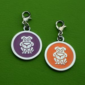 Εργοστάσιο Μέταλλο κράμα ψευδαργύρου χέρι ετικέτα QR κώδικα Pet ετικέτες για σκύλο ή γάτα