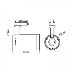 οδήγησε την τροχιά 30 σημείο λάμπα