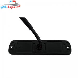 SMD 12V 24V 6W επιφανειακή βάση 12 LED μίνι στροβοσκοπική προειδοποιητική σχάρα αναβοσβήνει φως