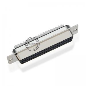 d sub 78 pin πυκνότητα συγκόλλησης θηλυκό ηλεκτρονικό σύνδεσμο