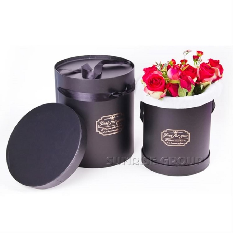 Λογότυπο εκτύπωσης προσαρμοσμένου λογότυπου Pure Color Flower Box