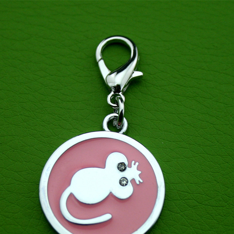 Μια ετικέτα σκυλιών Ετικέτες ταυτοποίησης ετικετών ετικετών