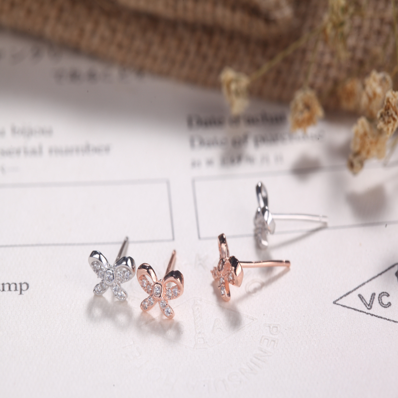 ασημένιο σκουλαρίκι