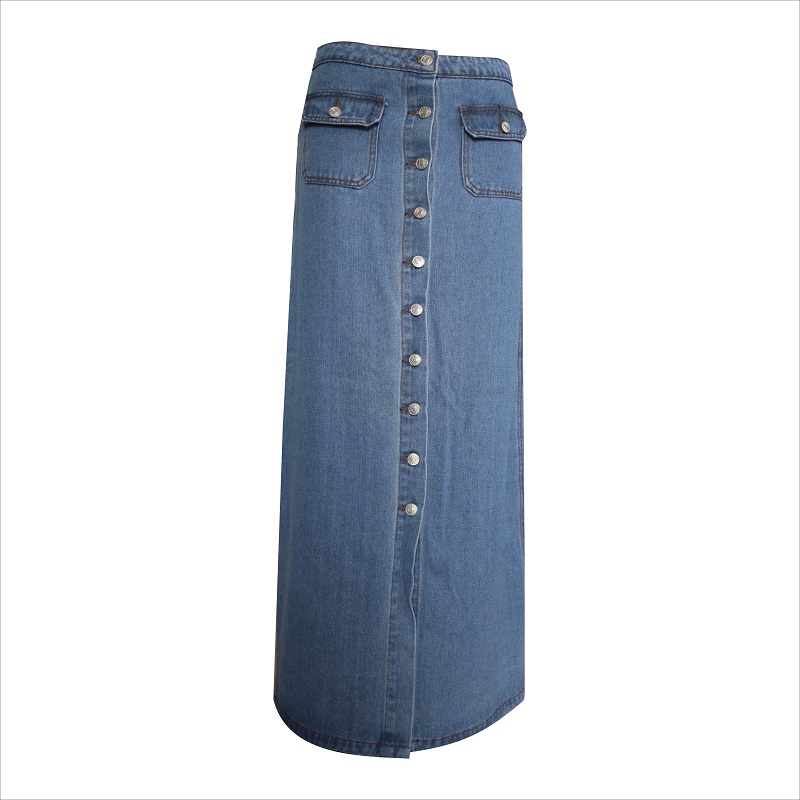 μπροστινό κουμπί μακριάς φούστας WS10118