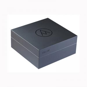 Προσαρμοσμένο μαύρο άκαμπτο κουτί δώρου χονδρικής