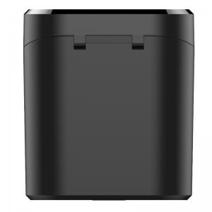 Μαύρο στερεοφωνικό ακουστικό για ακουστικά HD