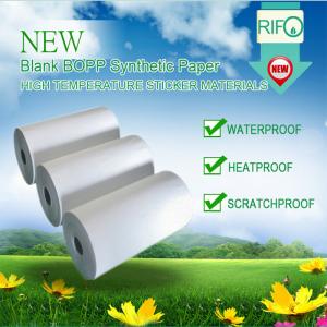 Αυτοκόλλητα υψηλής θερμοκρασίας, ετικέτα αυτοκόλλητων ετικετών βινυλίου για τη χρήση ελαστικών