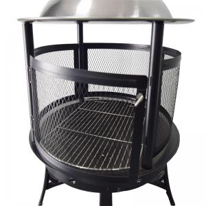 Antique μπάρμπεκιου πυροσβέστη χυτοσίδηρο χυτοπρίονα εξωτερικού χώρου