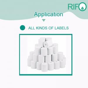 Offset Printable, UV εκτυπώσιμη, ευέλικτη εκτύπωση PP συνθετικό χαρτί για προϊόντα προσωπικής φροντίδας