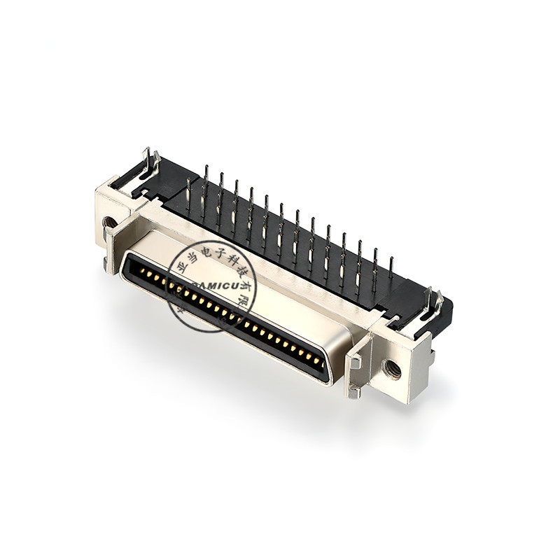 Εργοστάσιο χονδρικής 50 pin SCSI κράμα ψευδαργύρου 50 ακίδων θηλυκό συνδετήρα