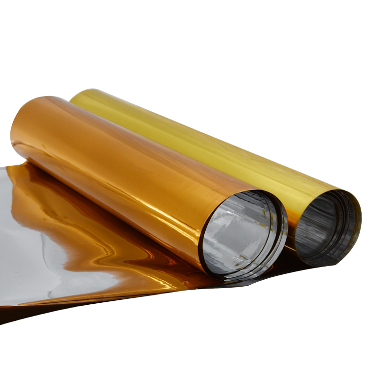 Γυαλιστερό χρυσό PVC Ασημί πλαστικό φύλλο 0.6mm