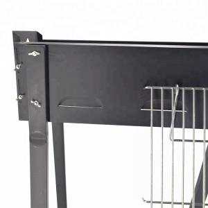 Χαμηλή τιμή ζεστό πώλησης υπαίθρια αναδιπλούμενη κάμπινγκ κάρβουνο BBQ κοτόπουλο ψησταριά σχάρα