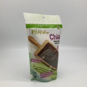 ziplock στρογγυλό πυθμένα πλαστική σακούλα τσάντα με τρύπα