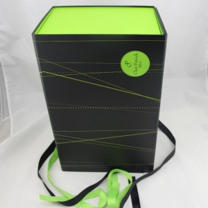 μαγνητικό πτυσσόμενο χαρτί κουτί συσκευασίας δώρου με κορδέλα