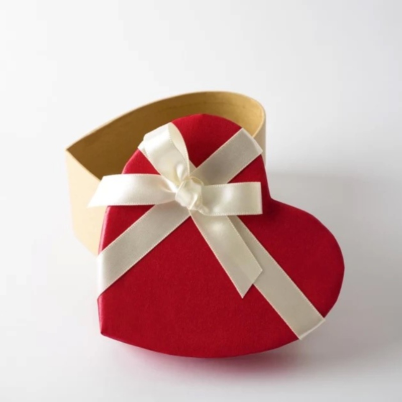 δύο τεμάχια άκαμπτο κιβώτιο καρδιά κουτί εξάγωνο κουτί και στρογγυλό σωλήνα χαρτιού