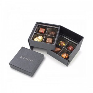 Περιστροφική χειροποίητη συσκευασία συσκευασίας δώρου υψηλής ποιότητας