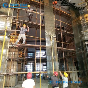 προσαρμοσμένο μέγεθος γυαλί υψηλής αντοχής γυαλί / jumbo γυαλί για παράθυρα