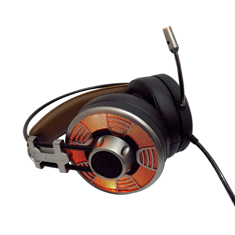 Οδηγός 50mm για ακουστικά τυχερού παιχνιδιού 7.1 με περιβάλλοντα ήχο για PS4, PC, XBOX ONE