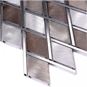 Υψηλής ποιότητας γκρι πλακάκι πλάτης για τοίχο κουζίνας