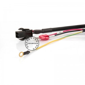 πλεγμένο εύκαμπτο καλώδιο Καλώδιο κινητήρα Servo Delta ASD-B2-PW0003