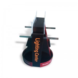 Λιανική φτηνή χαρτοκιβώτιο με κορυφαία οροφή με γάντζο