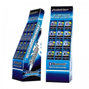 Προσαρμοσμένο σημείο πώλησης χαρτόνι σουπερμάρκετ περίπτερο