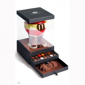 Προσαρμοσμένο σχήμα PVC παράθυρο χειροποίητο κουτί δώρου