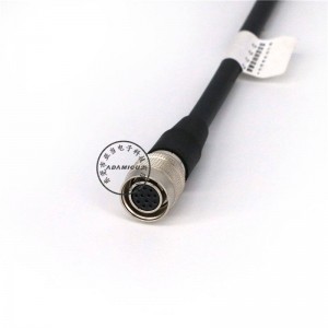 12 ακίδων κυκλικού καλωδίου για βιομηχανική κάμερα