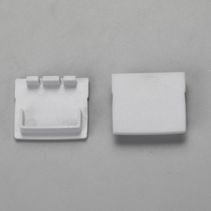 Σύστημα διαύλου από αλουμίνιο με κάλυμμα και άκρα για εγκαταστάσεις ταινιών LED