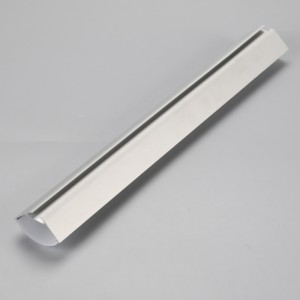 LED λωρίδα αλουμινίου εξωθημένο σχήμα τρίγωνο με διαφανές κάλυμμα ή διαχύτη