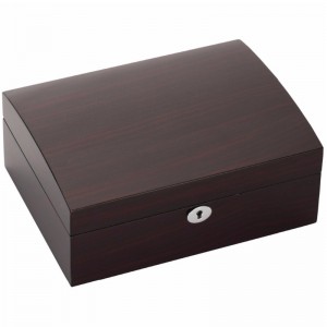 Ebony Wood Finish 8 Θήκη ρολογιών