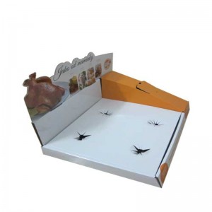 Προσαρμοσμένη εμφάνιση καλλυντικών χαρτιού POS POP Κυματοειδές χαρτόνι με πάγκο για καλλυντικά