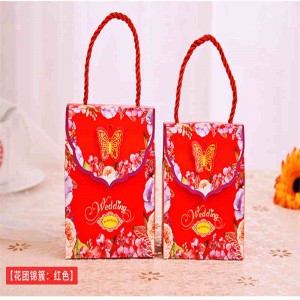 Ανακυκλωμένη προσαρμοσμένη συσκευασία χαρτιού τσάντα δώρων