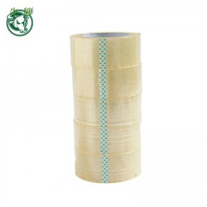 Κίτρινο χρώμα αδιαφανή σφράγιση ταινία συσκευασίας για καθημερινή ταινία