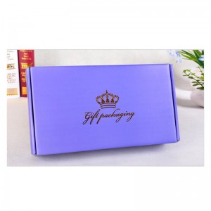 Κουτί τυπωμένου χαρτιού με θερμή σφράγιση