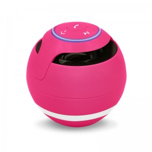 Hot πώληση Φορητό στρογγυλό σχήμα ασύρματο ηχείο SoundBass BT ομιλητής για το iPhone