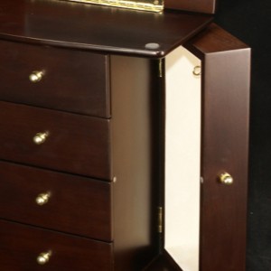 Ξύλινο κουτί κοσμήματος Java φινίρισμα