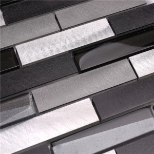 Μεταλλικό μπλοκ σύνδεσης αλουμινίου Alu Mosaic Brick Blend