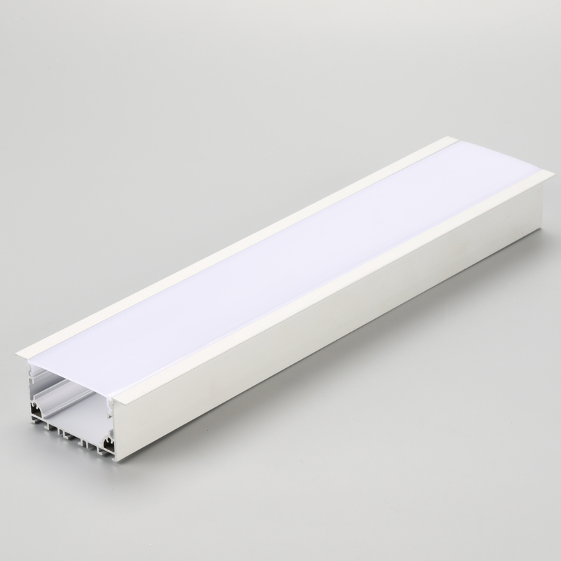 Γραμμικό περίβλημα φωτιστικό LED με ενσωματωμένο φωτισμό LED προφίλ αλουμινίου