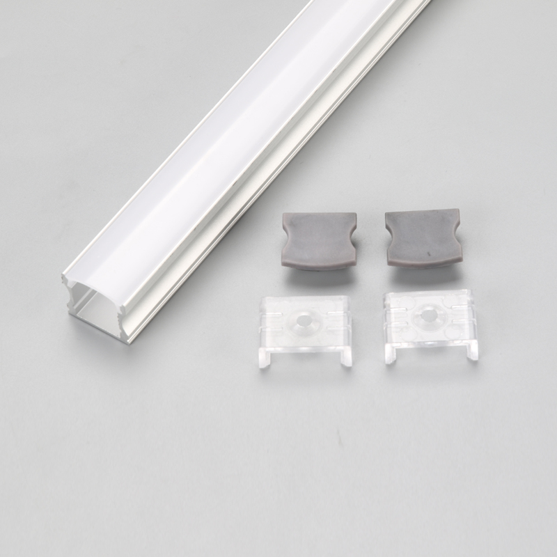 Προσαρμοσμένη προφίλ διαύλου αλουμινίου με ταινία LED για τοίχο