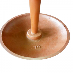 Μεγάλη άγκυρα άγκυρα μανιταριών ζωγραφισμένο κόκκινο