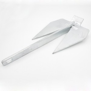 Γαλβανισμένο χάλυβα με γαλβανισμένο χάλυβα Danforth Anchor