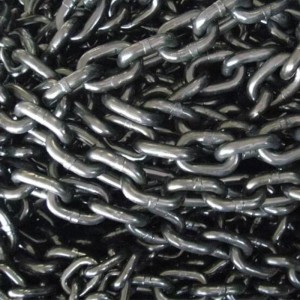 Μαύρη φινίρισμα αλυσίδας ανύψωσης G80 EN 818-2