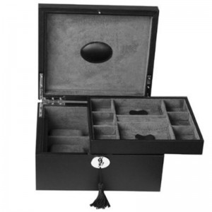 Μαύρη θήκη από δερματίνη