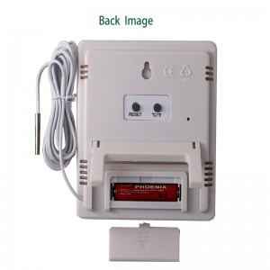 Υψηλής ακρίβειας Εργοστάσιο Τιμή Sound-light Συναγερμός LCD Υγρόμετρο με εξωτερικό αισθητήρα