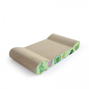 Εσωτερική χαρτόνι Cat House πολυλειτουργική συνδυασμένη χαρτί Cat House