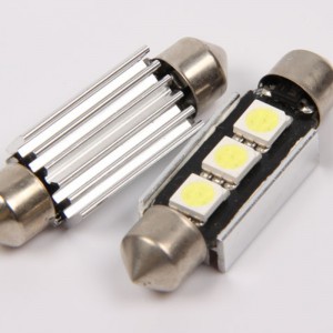 Canbus σφάλμα ελεύθερο 5050 3smd 36mm οδήγησε φεστιβάλ λαμπτήρα