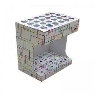 Προσαρμοσμένη οθόνη εμφάνισης χαρτόνι για ψύξη φιάλες